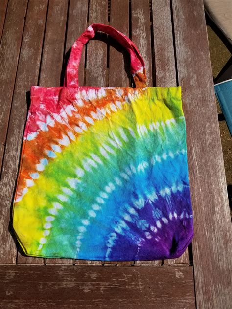 tie dye tote bags diy